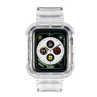 transparent strap apple watch