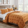 Tufted Diamond Crinkle Duvet Cover and Sham Set - Threshold™ - 2 of 4