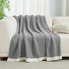 Amelie Home Reversible Chenille Knit Throw Blanket – Soft, Lightweight & Cozy - 2 of 4