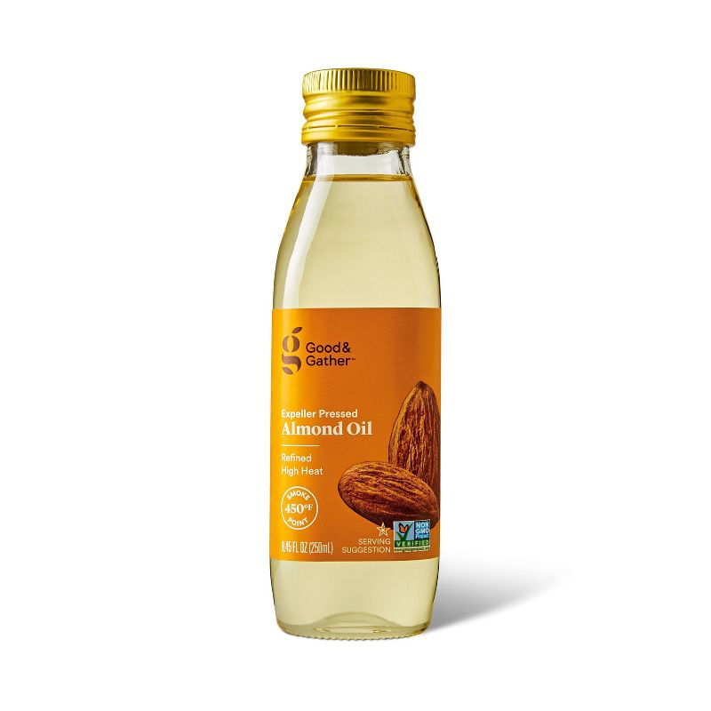 Refined Almond Oil - 8.45oz - Good &#38; Gather&#8482;, 1 of 6