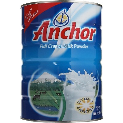 Anchor Powdered Milk Instant Full Cream 900g/2lb