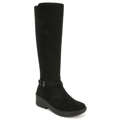 Bzees Womens Bristol High Shaft Boots Black Fabric 7 M : Target