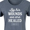 Women's - Instant Message - By His Wounds Isaiah Graphic T-shirt Dress - 2 of 4