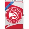 Trends International NBA Atlanta Hawks - Logo 20 Unframed Wall Poster Prints - 3 of 4