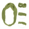 Unique Bargains Women's Stripes Elastic Cross Headwrap 1 Pc - 3 of 4