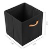 REGALWOVEN Premium Material Collapsible Design Spacious Capacity Versatile Use Storage Bin 11*11*11in 3 Pcs - 4 of 4