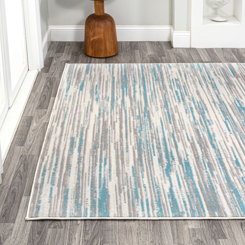 Speer Abstract Linear Stripe Area Rug - JONATHAN Y, 3 of 10