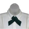 Women's Solid Color 1.75" W x Up to 19" L Crossover Tie Uniform Adjustable Neck tie - 2 of 3