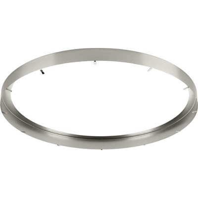Everlume 18" Brushed Nickel LED Edgelit Round Trim Ring