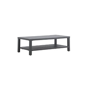 New Classic Furniture,Bungalow Metal Patio Coffee Table in Gray - 1 of 4