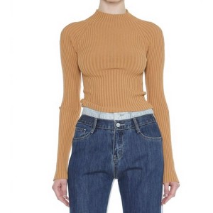 Women's Twisted Open Back Top - eesome - 1 of 4