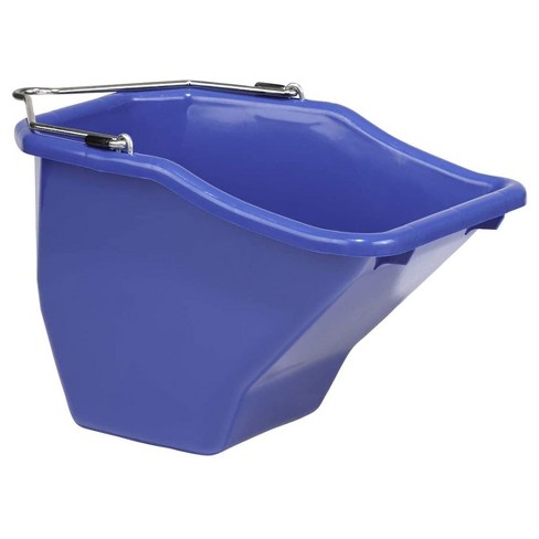 Little Giant P8fbpurple 2 Gallon All Purpose Heavy Duty Farm Flat Back  Plastic Buckets For Supplies, Toys, Laundry, And Water, Purple, (12 Pack) :  Target