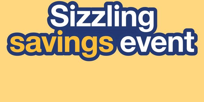 Sizzling Savings event
