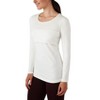 Modern Eternity - Charlotte Long Sleeves Round Neck Nursing Top - 2 of 4