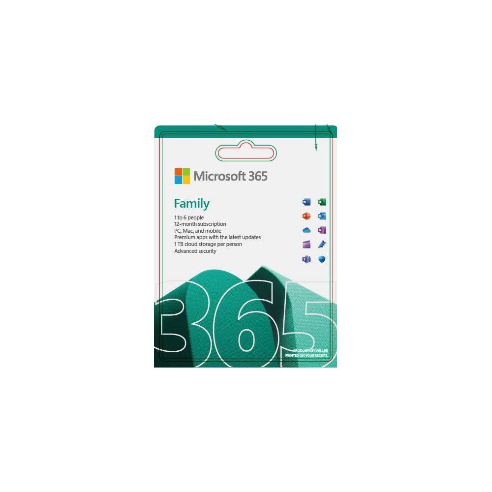 Photos - Software Microsoft 365 Family  (Digital)