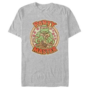 Men's Teenage Mutant Ninja Turtles Michelangelo Party Master T-Shirt - 1 of 4