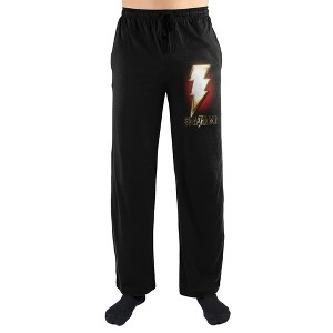DC Comics Shazam! Lighting Bolt Pajama Pants - 1 of 2