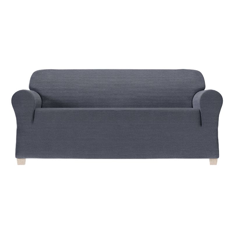 Chenille Stretch Sofa Slipcover - Zenna Home, 1 of 8