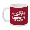 Liberty University Secondary Logo Ceramic Coffee Mug Novelty Gift Mugs for Coffee Tea and Hot Drinks 11oz White - 3 of 4