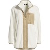 Lands' End Women's Full Zip Cozy High Pile Fleece Jacket - 3 of 4