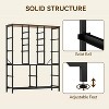 15-Drawer Fabric Storage Tower with 3 Sizes, Heavy-Duty Metal Frame, Anti-Tip Kit, Tool-Free Assembly, for Nursery, Bedroom, Closet - 4 of 4