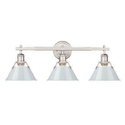 Golden Lighting Orwell 3 Light Bath Vanity