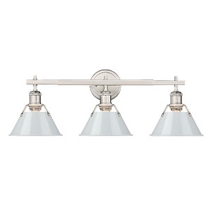 Golden Lighting Orwell 3 Light Bath Vanity - 1 of 2
