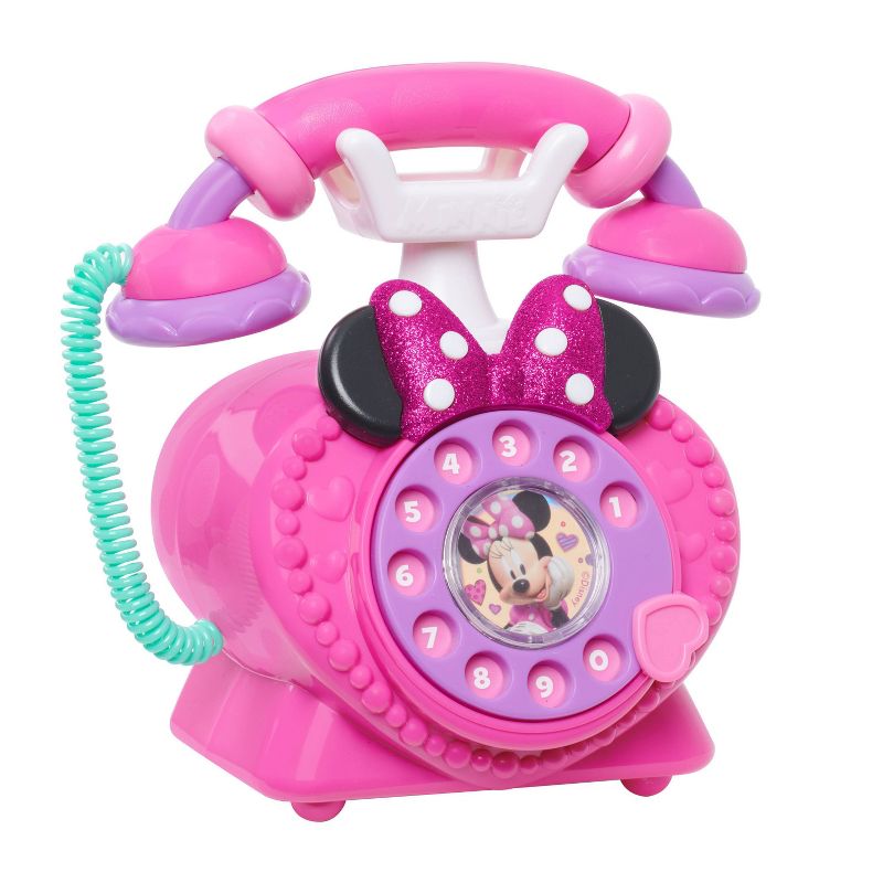 Disney Junior Minnie Mouse Ring Me Rotary Phone, 6 of 10