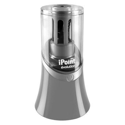 Ipoint Evolution Pencil Sharpener Electric Gray Westcott Target