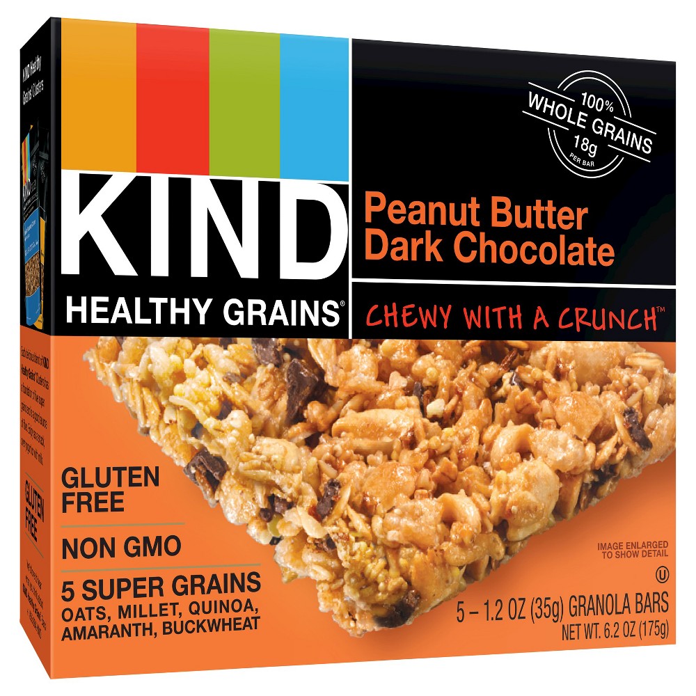 UPC 602652184031 product image for KIND Healthy Grains Peanut Butter Dark Chocolate Chunk, Gluten Free Granola Bars | upcitemdb.com