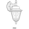Progress Lighting Westport 1-Light Small Wall Lantern, Antique Bronze, Seeded Glass Shade - 2 of 2