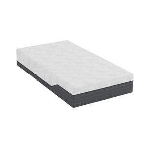 Itopfox Memory Foam Mattress for Cool Sleep & Pressure Relief, Medium Firm Support with Removable Cover, No Fiberglass - 1 of 4