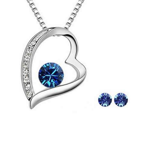 Target crystal necklace discount