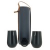 Rabbit Winery to Go - Set of 3, Winery Bottle Insulation Bag with Handle, Includes 2 Stainless Steel Tumblers with Lids, For On-the-Go Travel - 2 of 4
