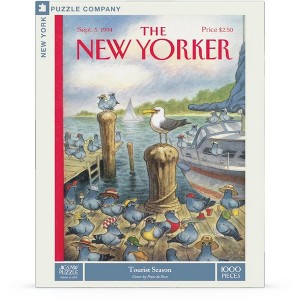New York Puzzle Company Tourist Season 1000 Piece Puzzle - 1 of 4