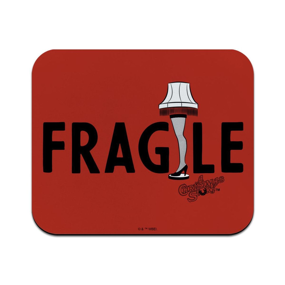 A Christmas Story Fragile Type Low Profile Thin Mouse Pad Mousepad