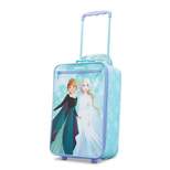 American Tourister Kids' Disney Frozen Softside Upright Carry On Suitcase