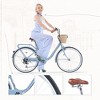 INFURNIC Bicycles, 26 Inch Ladies Bicycle with Basket, Commute Bicycle Women Ladies, Blue, 66.93"*24.8"*41.34" - 4 of 4