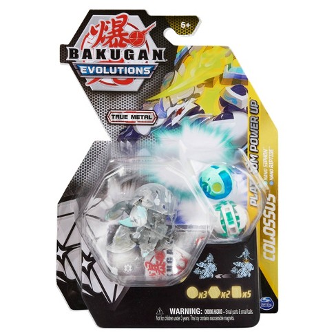Bakugan Evolutions Colossus with Nano Siphon & Riptide Action Figures