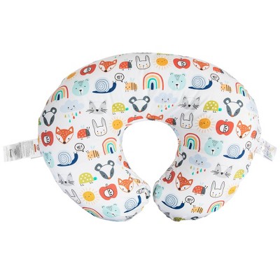 Boppy Original Nursing Pillow Cover Colorful Animals & Rainbows