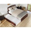 AFI Furnishings Warren Platform Bed F with Footboard & T Trundle AW - 4 of 4