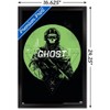 Trends International Call of Duty: Modern Warfare 2 - Ghost Emblem Framed Wall Poster Prints - 3 of 4