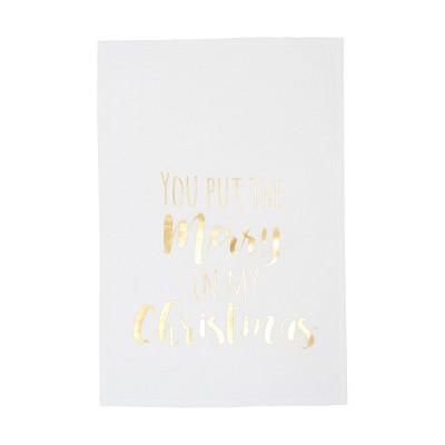 C&F Home Glam Merry in My Christmas Printed Kitchen Towel