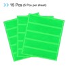Unique Bargains High Visibility Washable Warning Safety Reflective Stickers 15 Pcs - 3 of 4