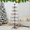 6ft Black Iron Christmas Tree - 4 of 4