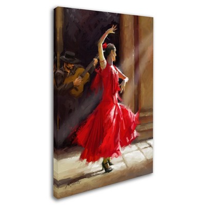 Trademark Fine Art -The Macneil Studio 'Flamenco' Canvas Art