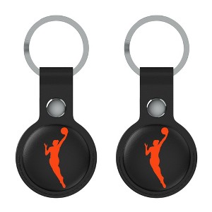 Keyscaper WNBA Insignia Black Airtag Holder 2-Pack - 1 of 4