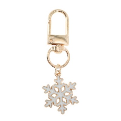 Unique Bargains Christmas Keychain Lobster Clasp Zinc Alloy Multicolor 1 Pc