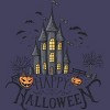 Women's Design By Humans Happy Halloween By darkstroke Racerback Tank Top - 2 of 3