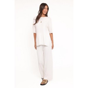 Alix Ribbed Knit Set - 1 of 4